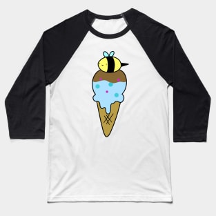 Bumblebee Icecream Cone Baseball T-Shirt